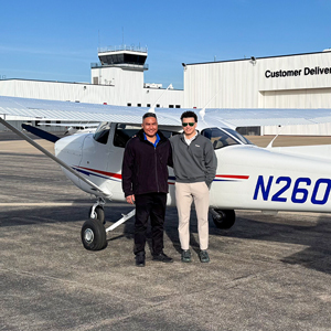 Cessna Delivery at ATP Training Center